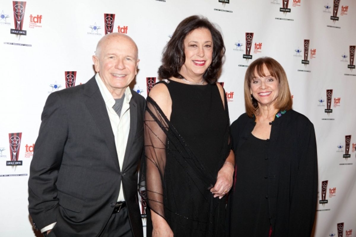 Terrence McNally, Lynn Meadow and Valerie Harper at 