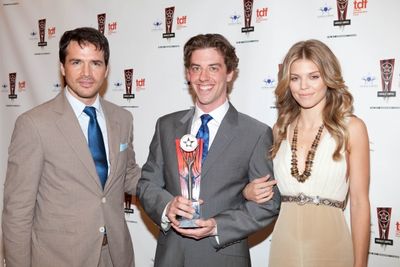 Matthew Settle, Christian Borle and AnnLynne McCord Photo