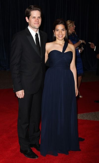 America Ferrera & Ryan Piers Williams attending the White House Correspondents' Assoc Photo