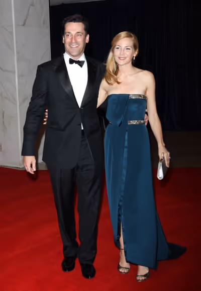 Jon Hamm &  Jennifer Westfeldt attending the White House Correspondents' Association  Photo