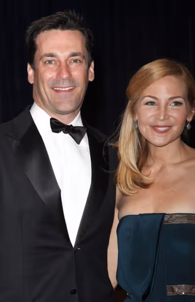 Jon Hamm &  Jennifer Westfeldt attending the White House Correspondents' Association  Photo