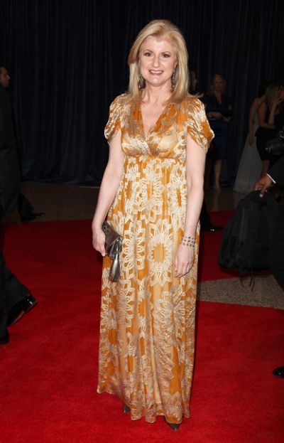 Arianna Huffington attending the White House Correspondents' Association (WHCA) dinne Photo