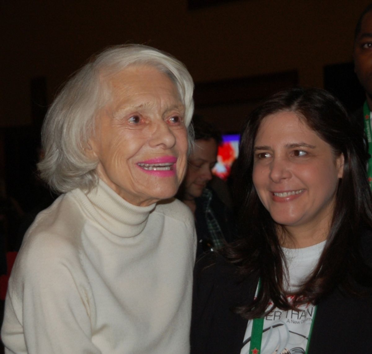 Carol Channing, Dori Berinstein at 