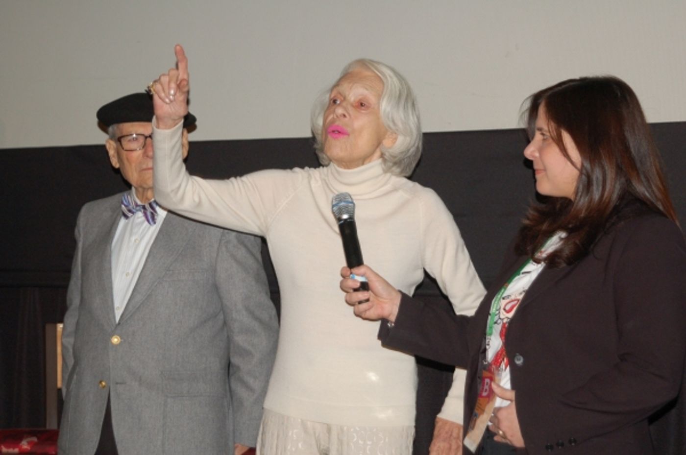 Photo Flash: Carol Channing at LARGER THAN LIFE Premiere at Tribeca Film Festival  Image