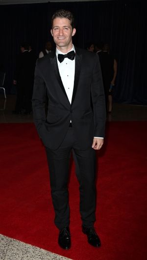 Matthew Morrison attending the White House Correspondents' Association (WHCA) dinner  Photo