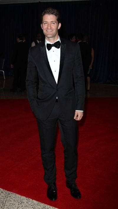 Matthew Morrison attending the White House Correspondents' Association (WHCA) dinner  Photo