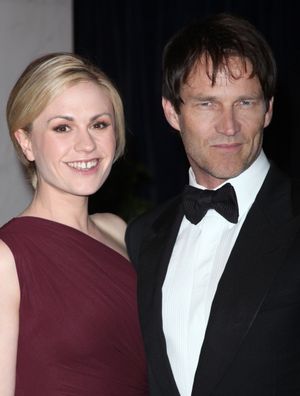 Anna Paquin & Stephen Moyer attending the White House Correspondents' Association (WHCA) dinner at the Washington Hilton Hotel in Washington, D.C.. © Walter McBride / WM Photography / Retna Ltd. @ BroadwayWorld Anna Paquin & Stephen Moyer attending the White House Correspondents' Association (WH Photo