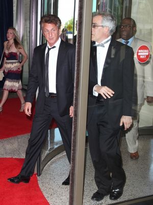 Sean Penn attending the White House Correspondents' Association (WHCA) dinner at the  Photo