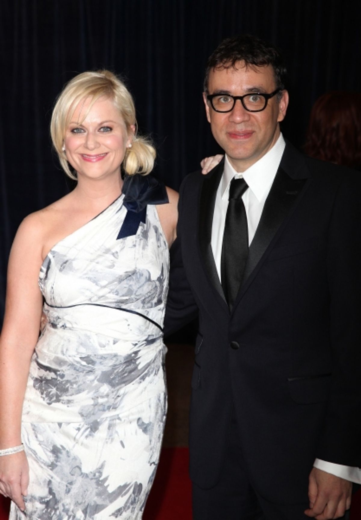 Amy Poehler & Fred Armisen attending the White House Correspondents' Association (WHCA) dinner at the Washington Hilton Hotel in Washington, D.C.. Ã‚Â© Walter McBride / WM Photography / Retna Ltd. at 