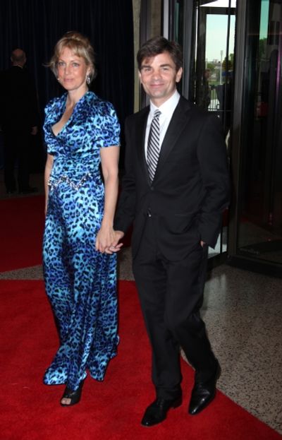 Alexandra Wentworth and George Stephanapoulos attending the White House Correspondent Photo