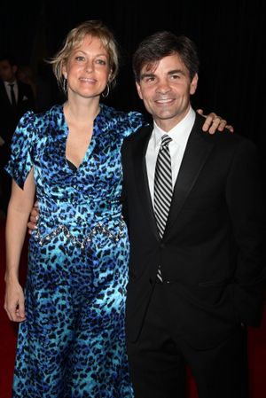 Alexandra Wentworth and George Stephanapoulos attending the White House Correspondent Photo