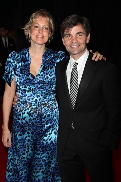 Alexandra Wentworth and George Stephanapoulos attending the White House Correspondent Photo