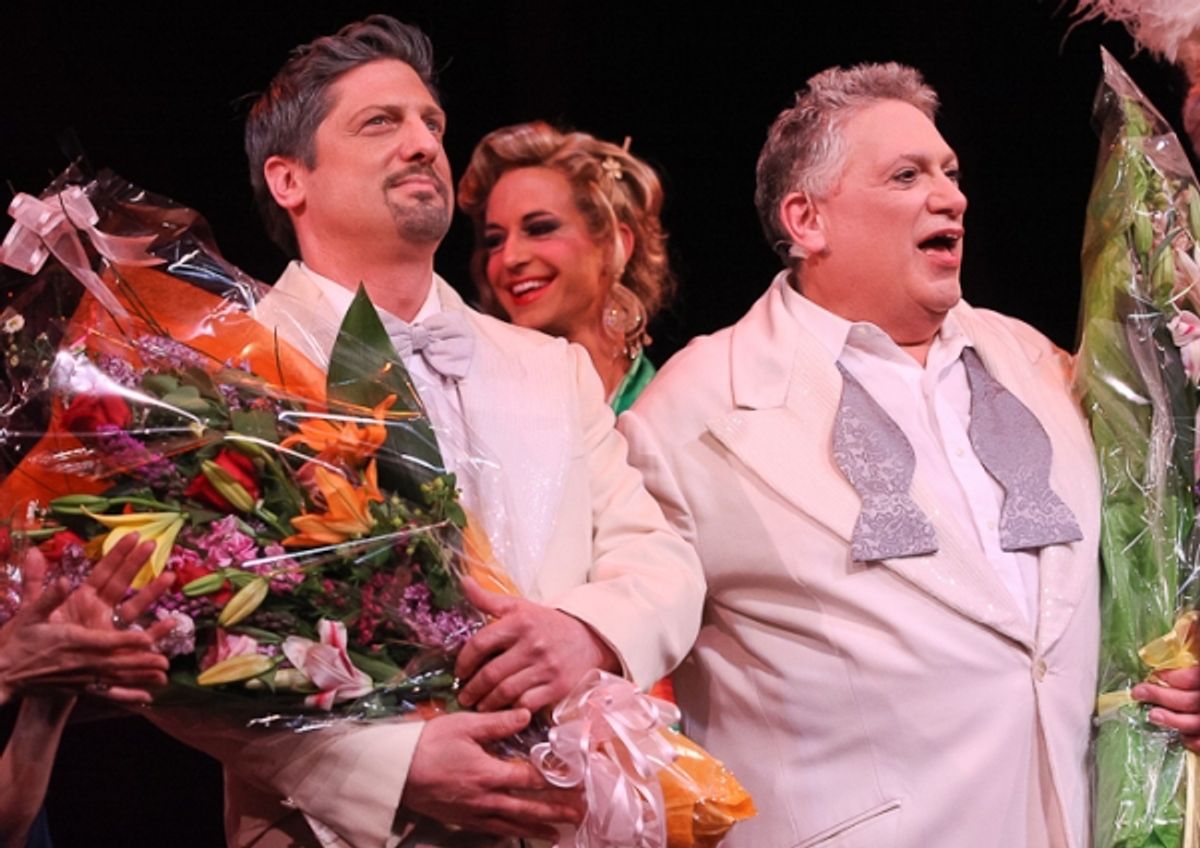 Christopher Sieber and Harvey Fierstein at 