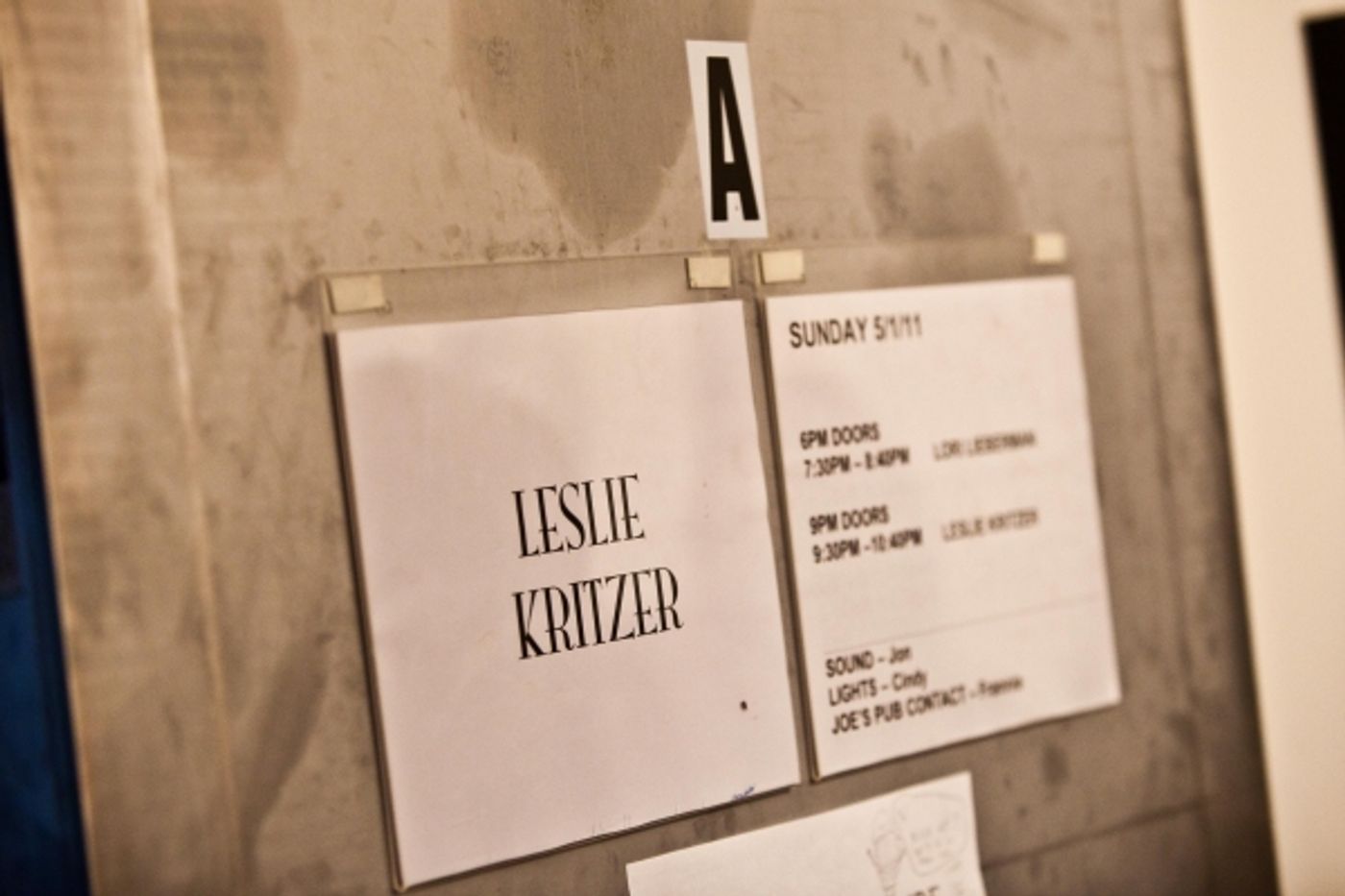 Photo Flash: Leslie Kritzer in BEAUTIFUL DISASTER at Joe's Pub Photo Flash: Leslie Kritzer in BEAUTIFUL DISASTER at Joe's Pub Image