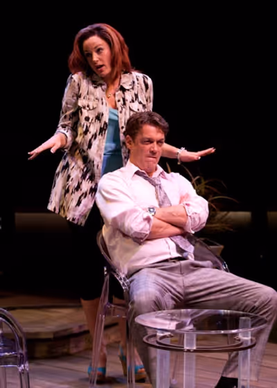 Dana Green as Tamsin and Ray Chambers as Jack Photo
