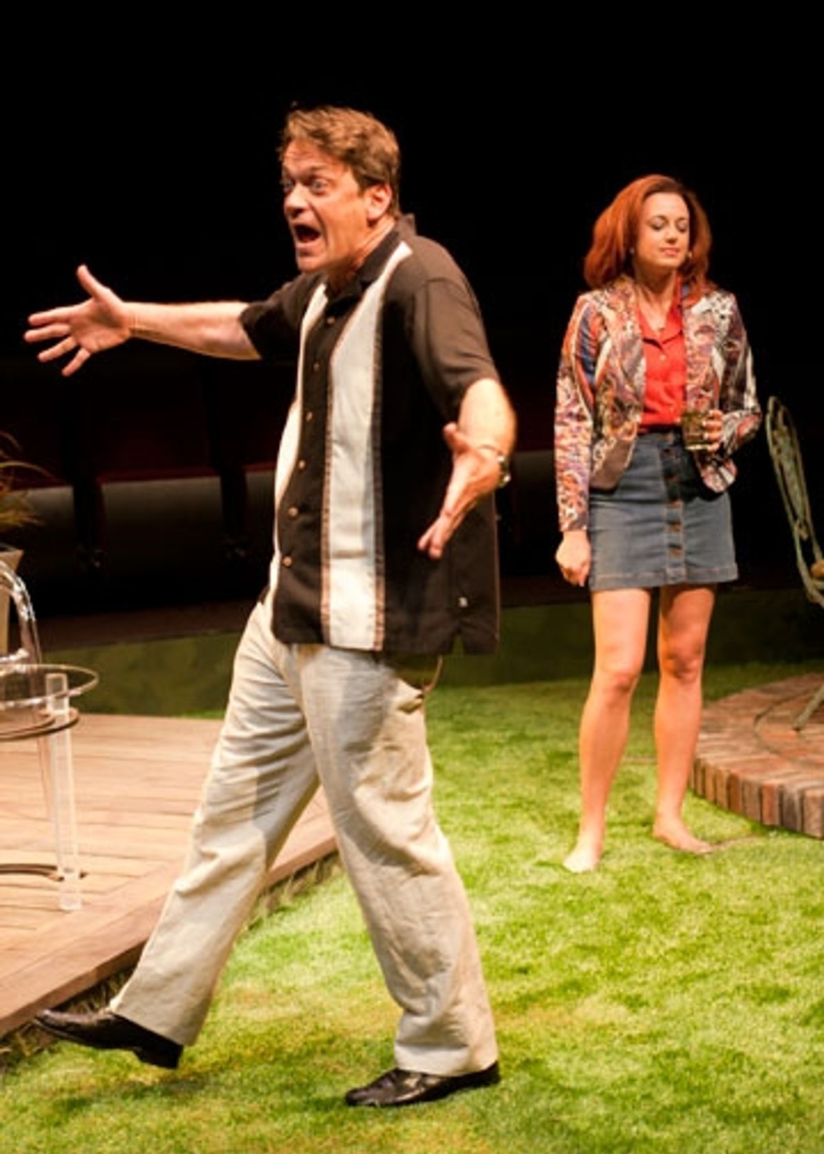 Ray Chambers as Jack and Dana Green as Tamsin at 