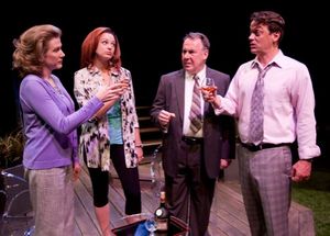 Henny Russell as Kathryn, Dana Green as Tamsin, Ray Chambers as Jack and Colin McPhillamy as Colin @ BroadwayWorld Henny Russell as Kathryn, Dana Green as Tamsin, Ray Chambers as Jack and Colin McPhil Photo
