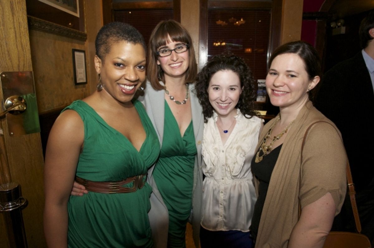Lili-Anne Brown, Caitlin Montanye Parrish, Blair Robertson, Sarah Kinsey at 
