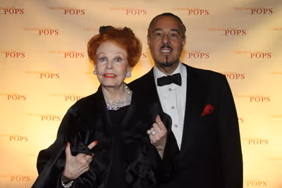 Arlene Dahl and Marc Rosen Photo