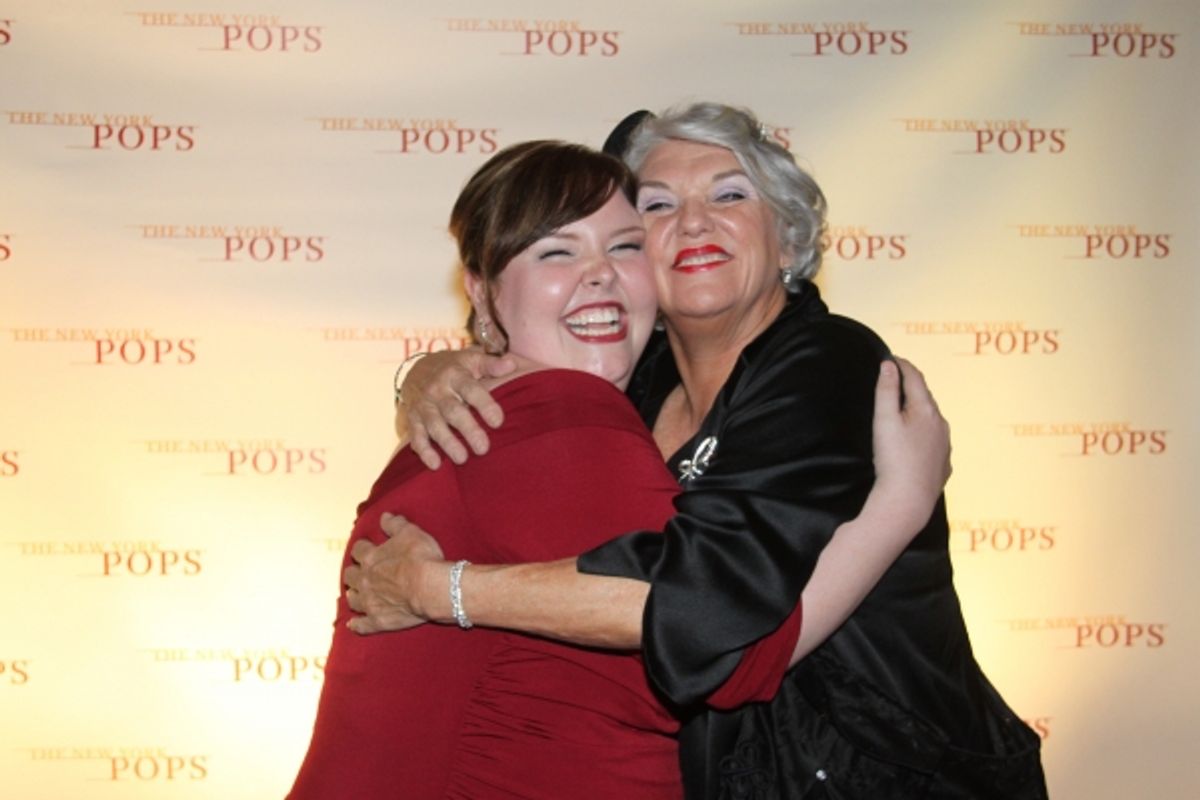 Jamie Barton and Tyne Daly at 