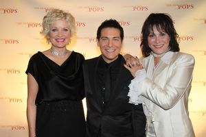 Christine Ebersole, Michael Feinstein and Michele Lee Photo