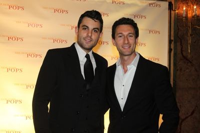 Zak Resnick and Aaron Lazar Photo