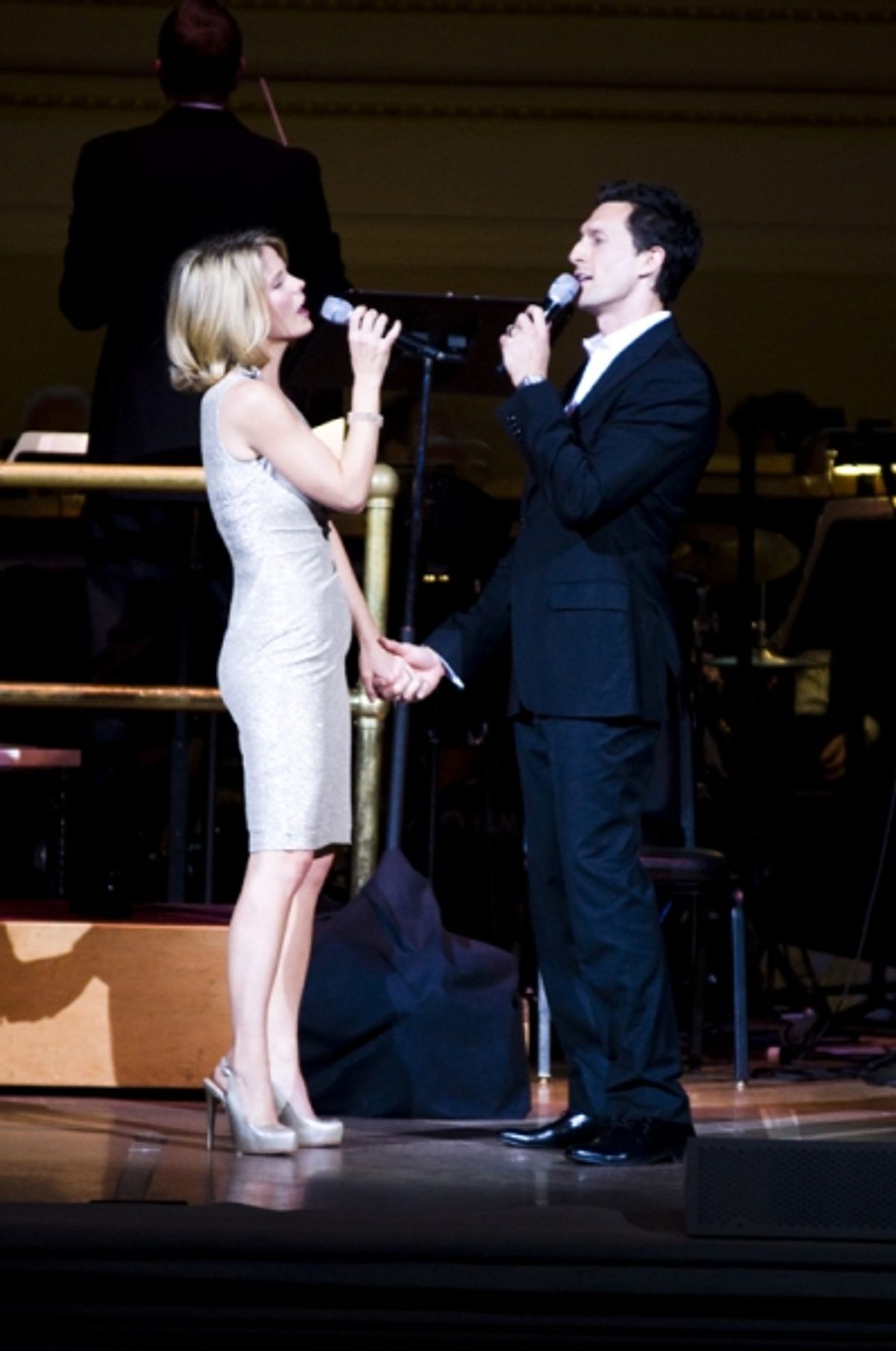 Kelli O'Hara & Aaron Lazar at 