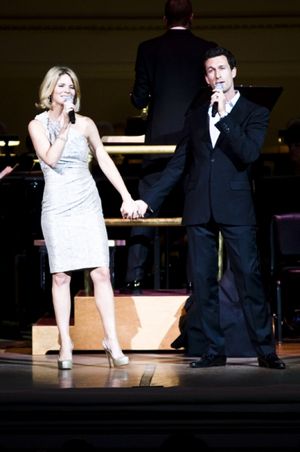 Kelli O'Hara & Aaron Lazar Photo