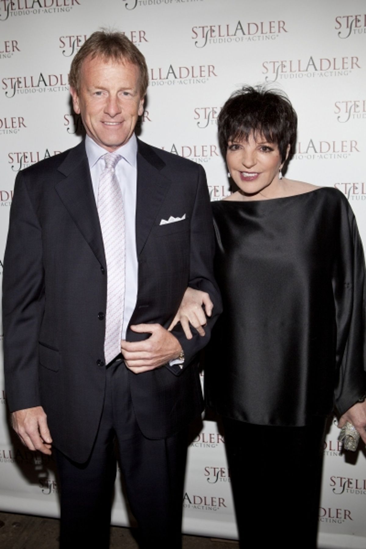 Liza Minnelli and Her Guest at 