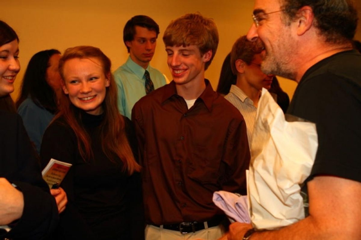 Emily Feinberg, Anne Clare Gibbons-Brown, and Vincent Terrone at 