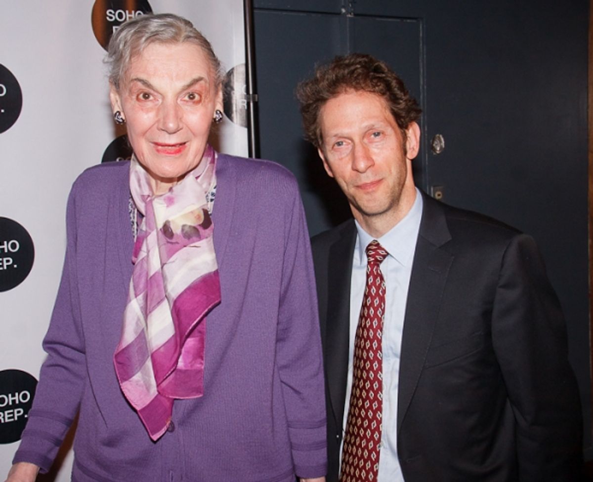 Marian Seldes and Tim Blake Nelson at 