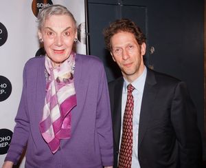 Marian Seldes and Tim Blake Nelson Photo