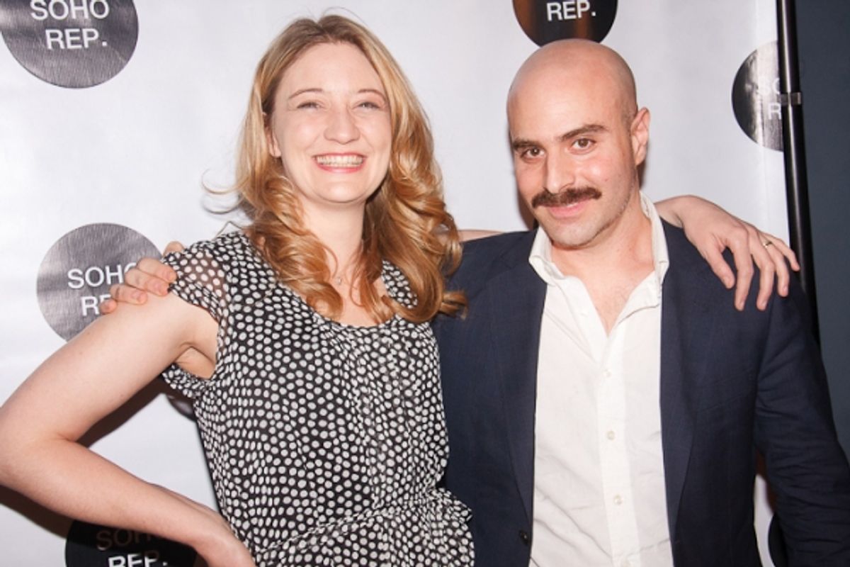 Heidi Schreck and David Adjmi at 