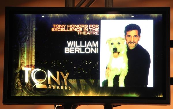 Tony Honors William Berloni for Excellence in Theatre Photo