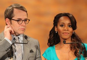 Matthew Broderick & Anika Noni Rose attending the 2011 Tony Award Nomination Announce Photo