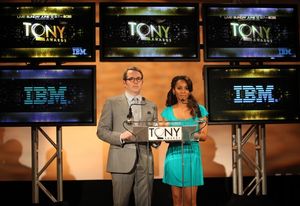 Matthew Broderick & Anika Noni Rose attending the 2011 Tony Award Nomination Announcements at Lincoln Center in New York City. @ BroadwayWorld Matthew Broderick & Anika Noni Rose attending the 2011 Tony Award Nomination Announce Photo