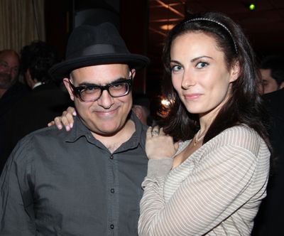 David Yazbek & Laura Benanti attending the 56th Annual Drama Desk Award Nominees Rece Photo