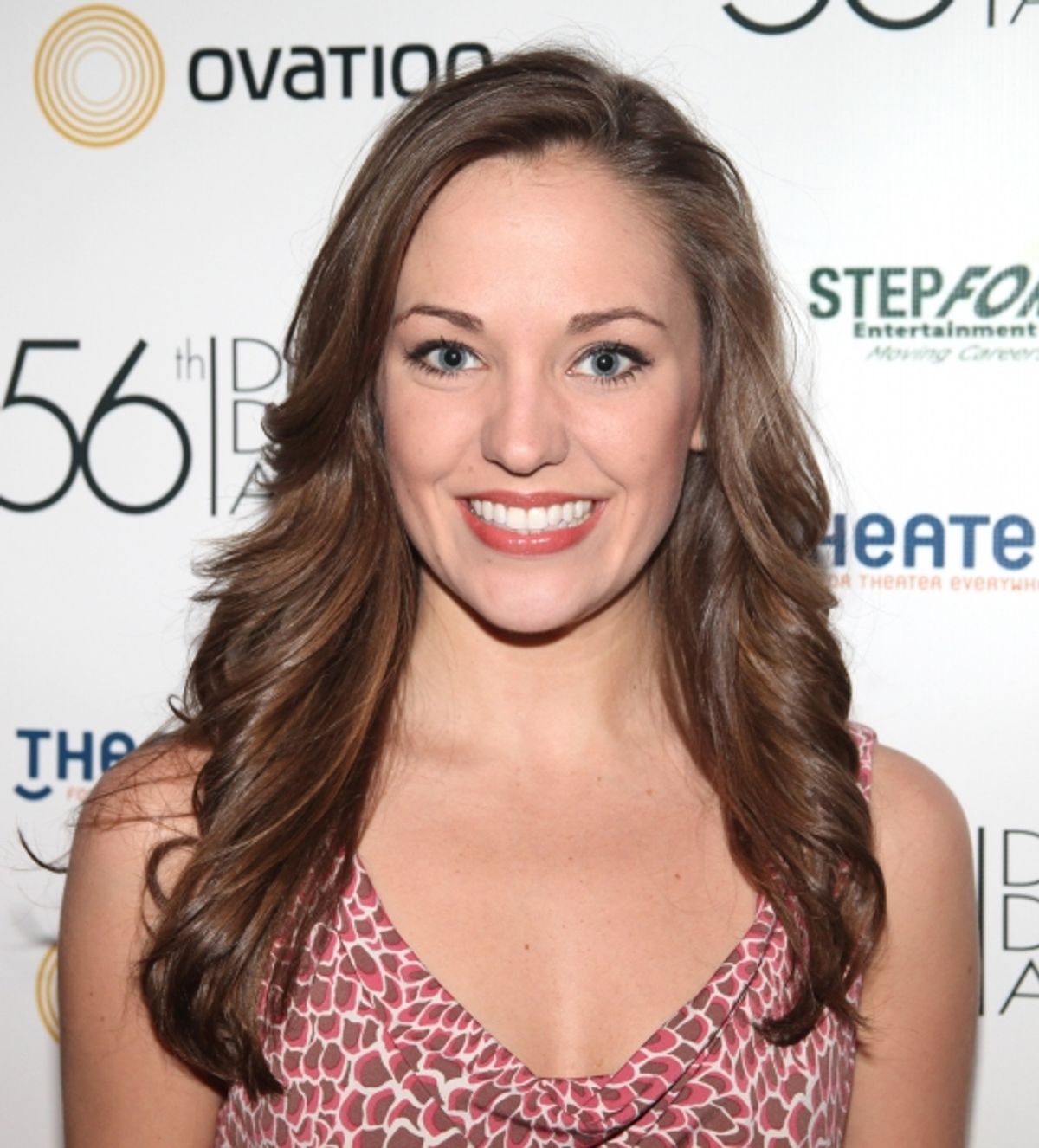 Laura Osnes attending the 56th Annual Drama Desk Award Nominees Reception at Bombay Palace in New York City. at 