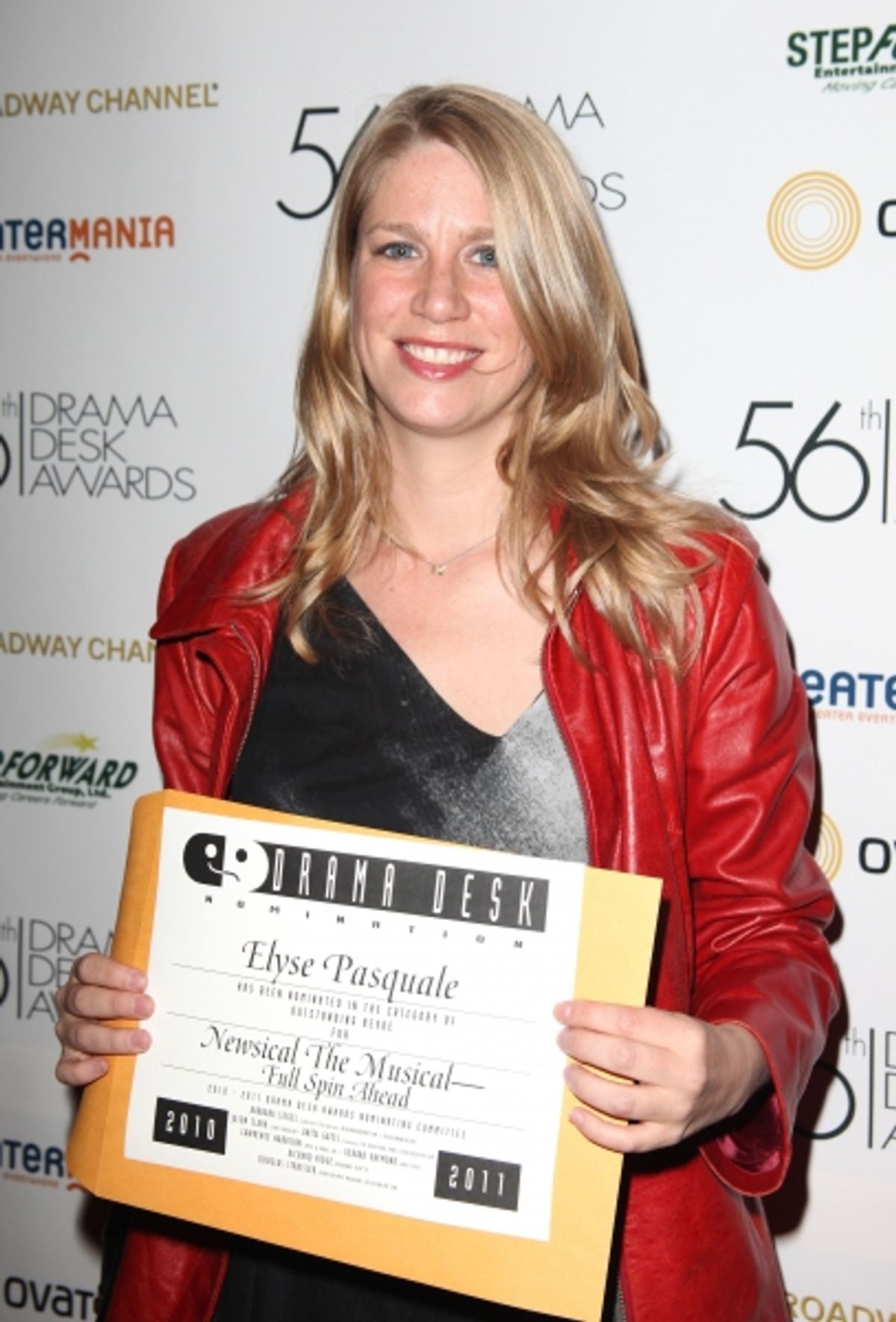 Elyse Pasquale attending the 56th Annual Drama Desk Award Nominees Reception at Bombay Palace in New York City. at 