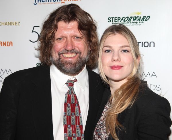 Oskur Eustis & Lily Rabe attending the 56th Annual Drama Desk Award Nominees… Photo