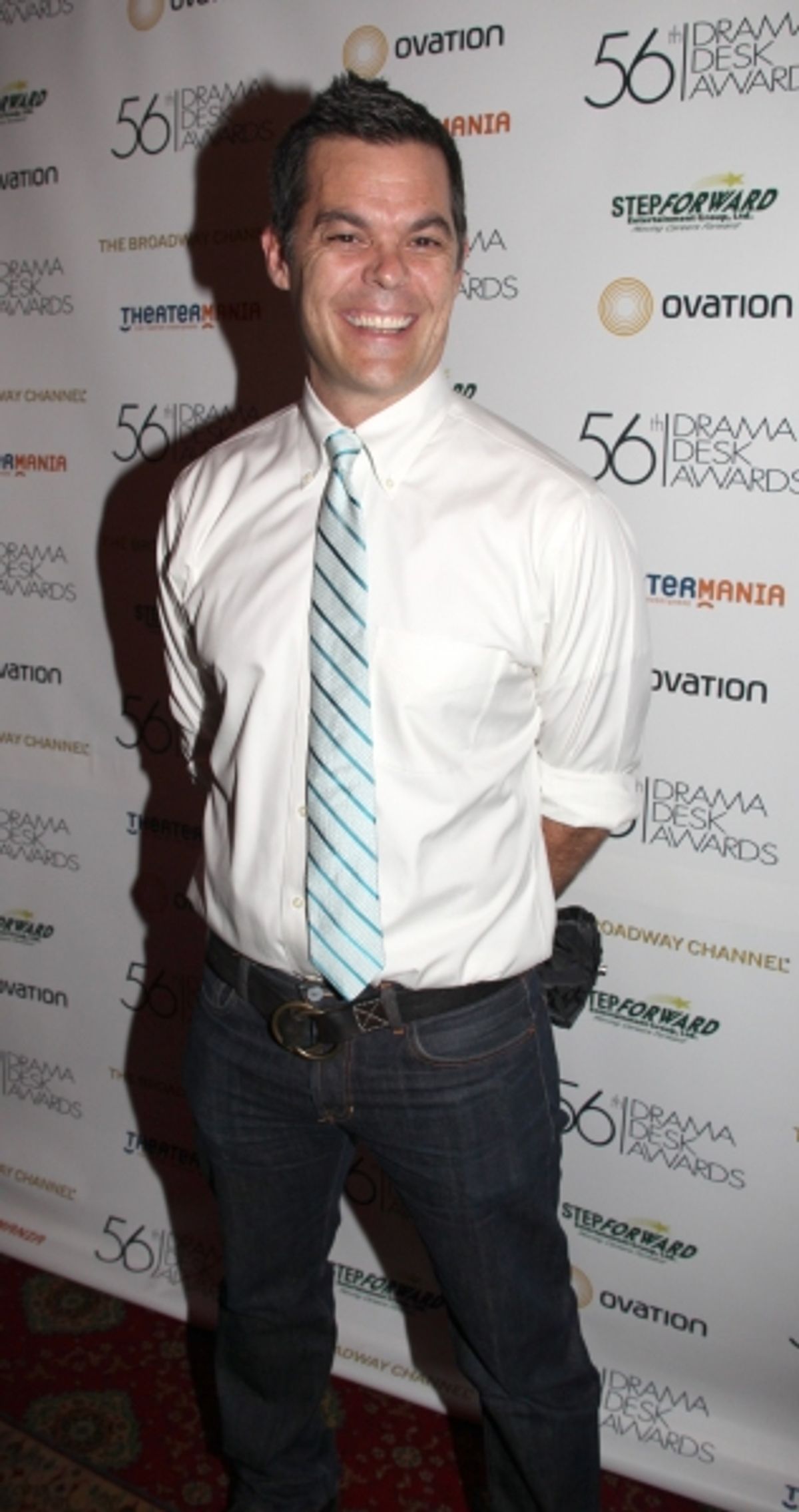Adam Bock attending the 56th Annual Drama Desk Award Nominees Reception at Bombay Palace in New York City. at 