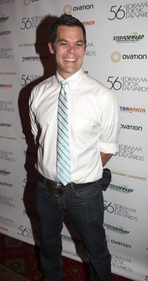Adam Bock attending the 56th Annual Drama Desk Award Nominees Reception at Bombay Palace in New York City. @ BroadwayWorld Adam Bock attending the 56th Annual Drama Desk Award Nominees Reception at Bombay Pal Photo