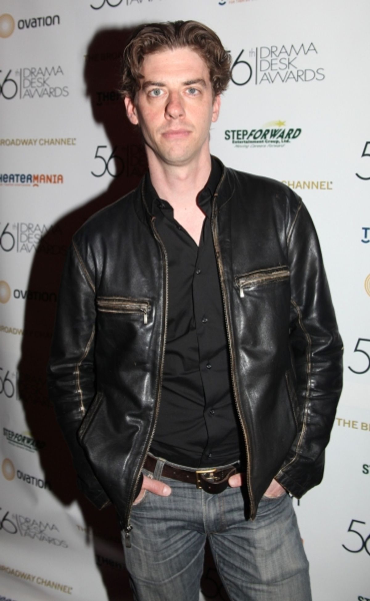 Christian Borle attending the 56th Annual Drama Desk Award Nominees Reception at Bombay Palace in New York City. at 