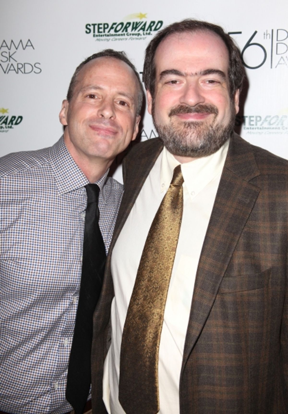 Michael Zam & Jack Lechner attending the 56th Annual Drama Desk Award Nominees Reception at Bombay Palace in New York City. at 