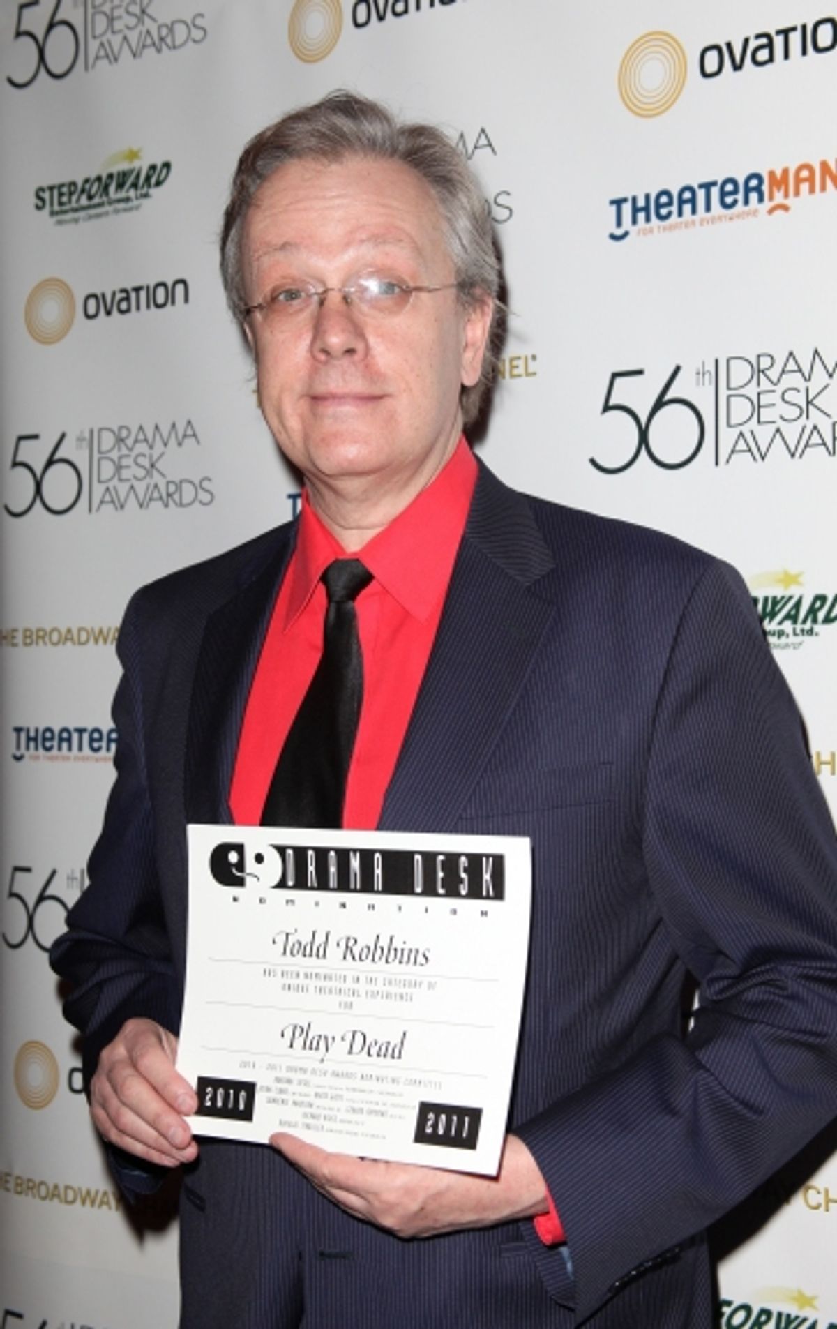 Todd Robbins attending the 56th Annual Drama Desk Award Nominees Reception at Bombay Palace in New York City. at 