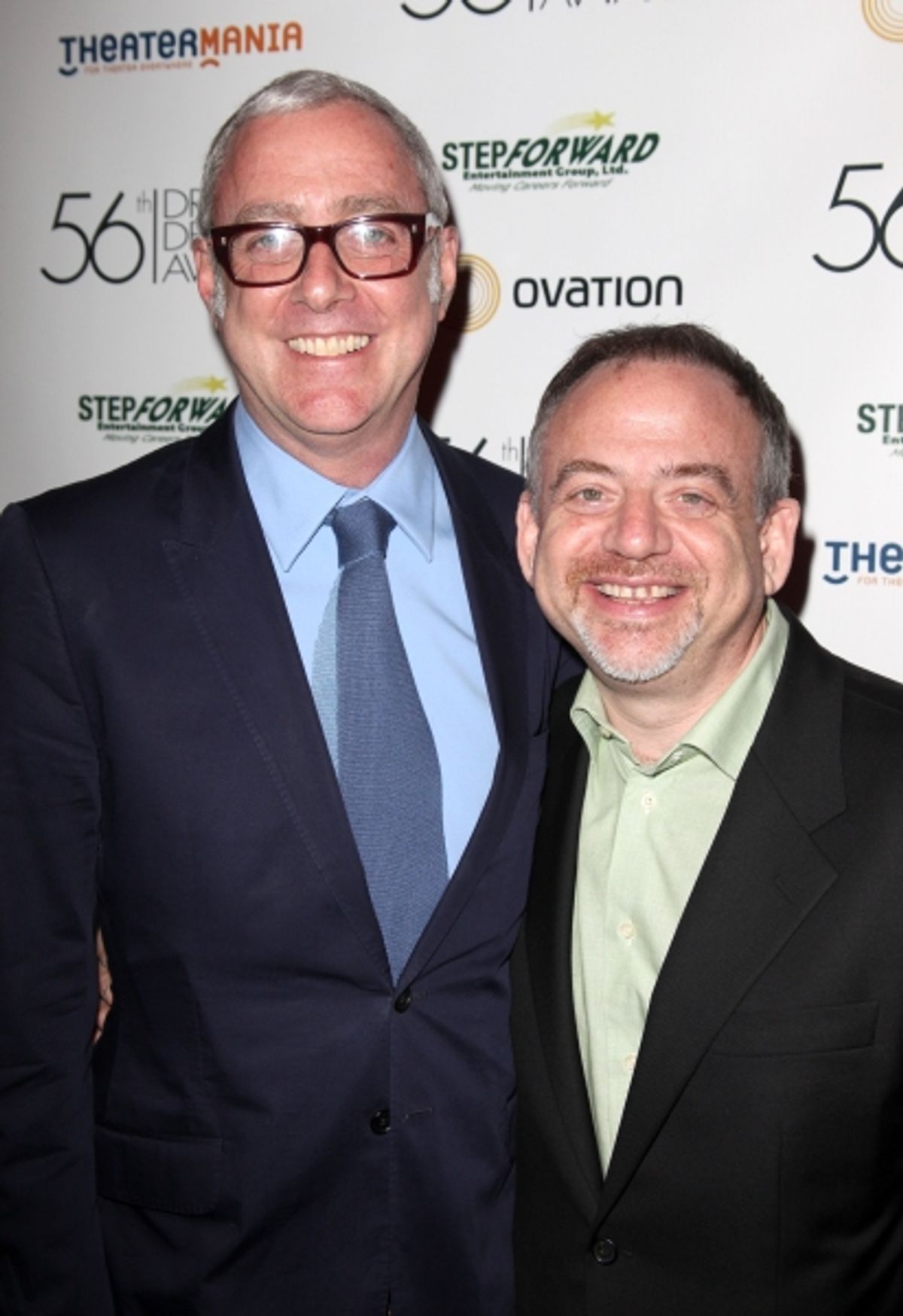 Scott Wittman & Marc Shaiman attending the 56th Annual Drama Desk Award Nominees Reception at Bombay Palace in New York City. at 