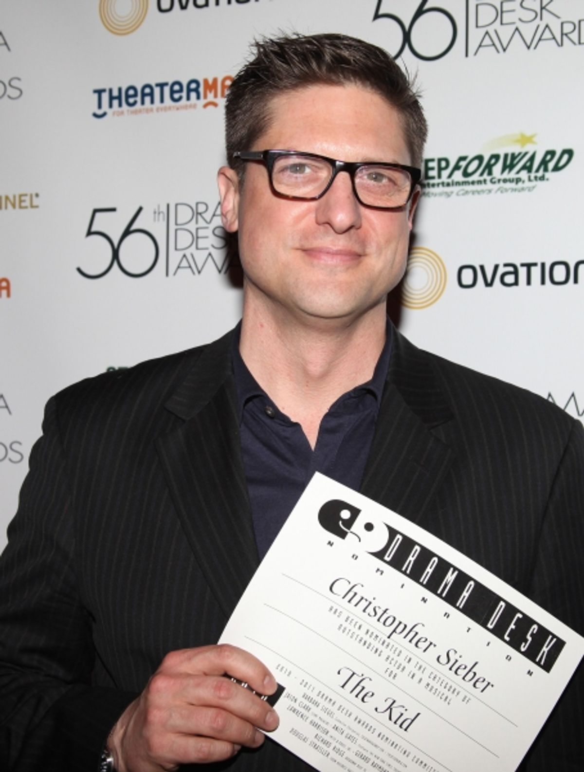 Christopher Sieber attending the 56th Annual Drama Desk Award Nominees Reception at Bombay Palace in New York City. at 