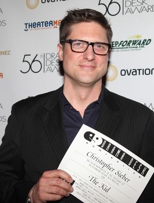 Christopher Sieber attending the 56th Annual Drama Desk Award Nominees Reception at Bombay Palace in New York City. @ BroadwayWorld Christopher Sieber attending the 56th Annual Drama Desk Award Nominees Reception at B Photo