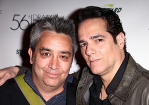 Stephen Adly Gyuirgis & Yul Vazquez attending the 56th Annual Drama Desk Award Nominees Reception at Bombay Palace in New York City. @ BroadwayWorld Stephen Adly Gyuirgis & Yul Vazquez attending the 56th Annual Drama Desk Award Nomine Photo