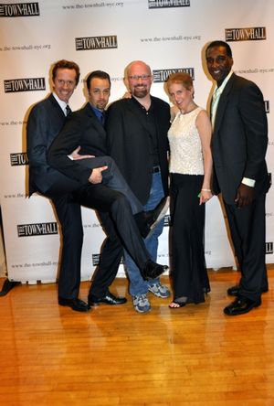 Jeffry Denman, Noah Racey, Scott Coulter, Liz Callaway and Norm Lewis Photo
